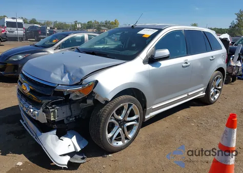 2013 Ford Edge Sport from USA, damaged, VIN 2FMDK3AK1DBA33215